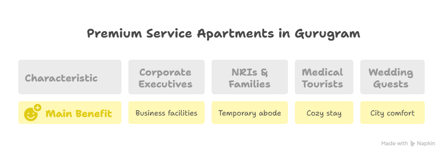 best deals on service apartments Delhi